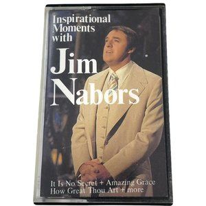 Vintage INSPIRATIONAL MOMENTS WITH JIM NABORS Cassette Tape Two Sides Religious